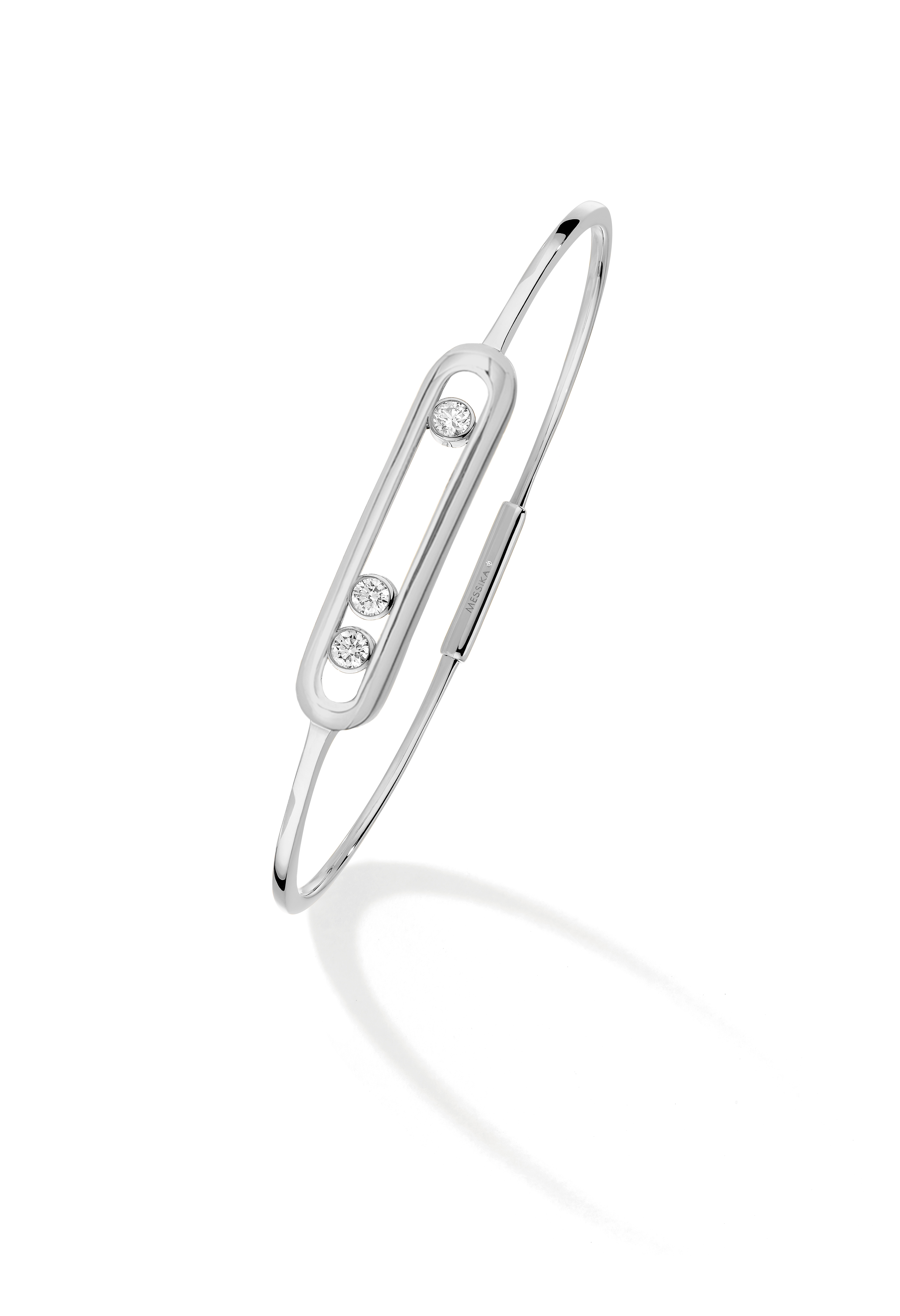 Bracelet Diamant Or Blanc