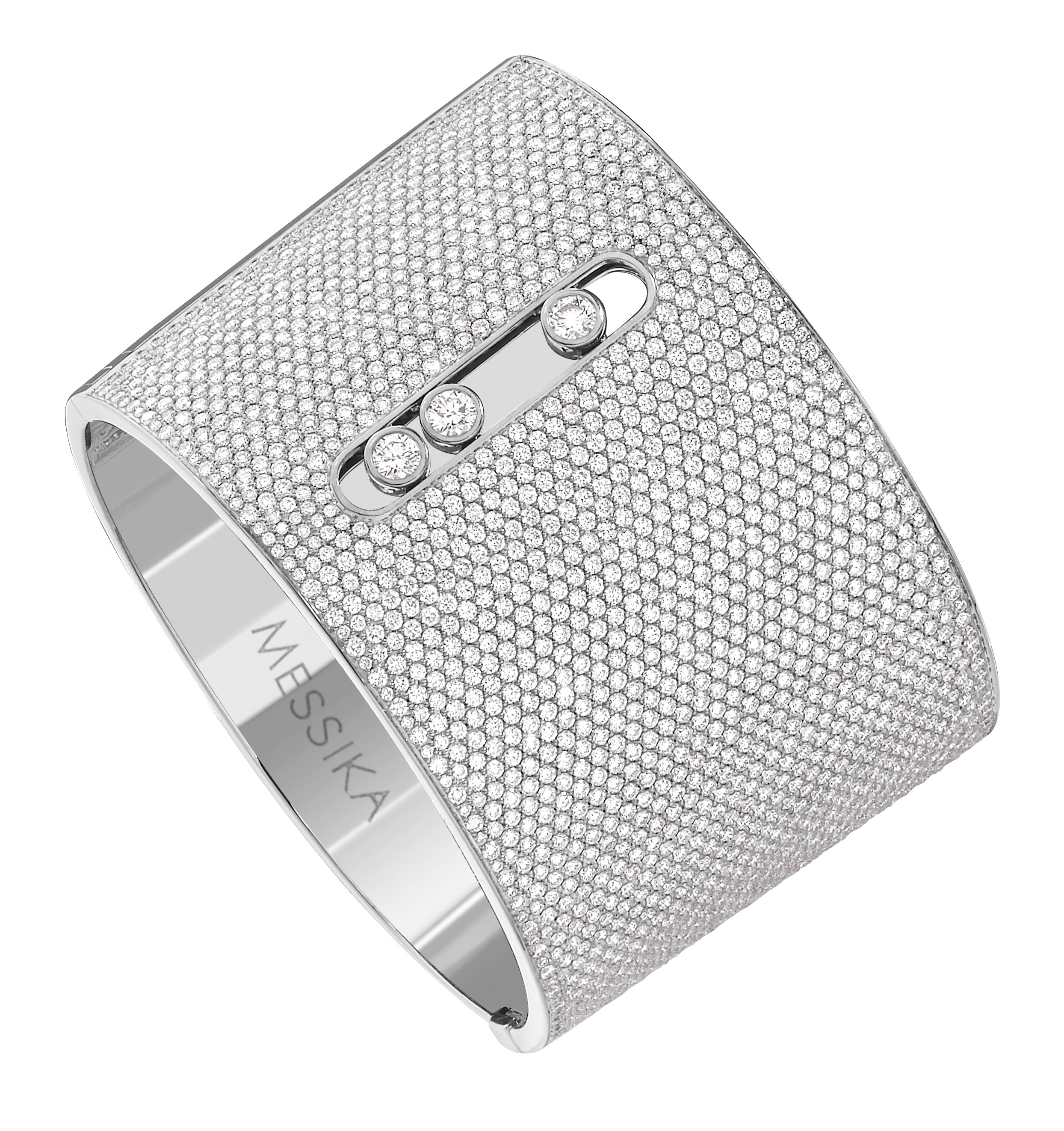 Bracelet Diamant Or Blanc