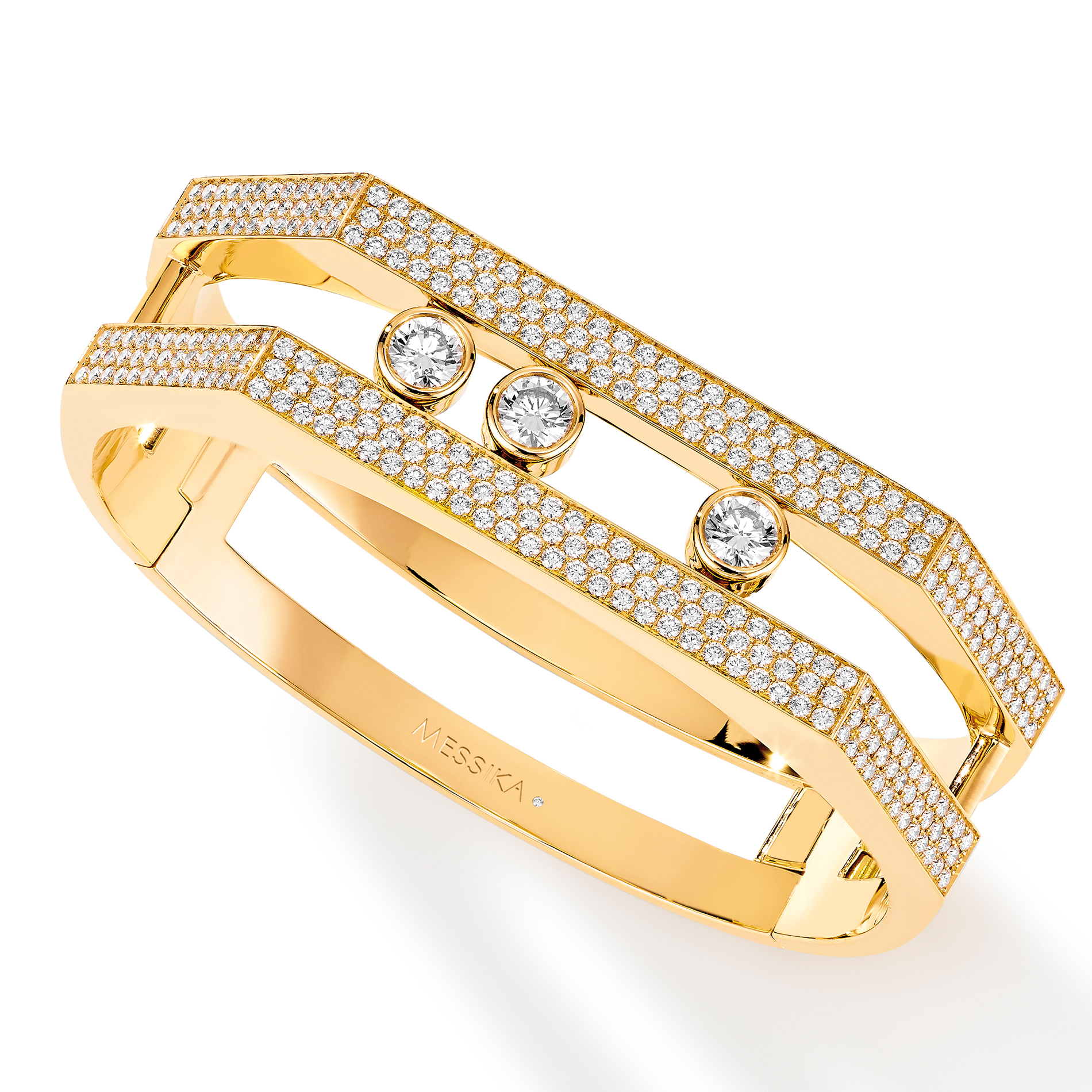 Bracelet Diamant Or Jaune