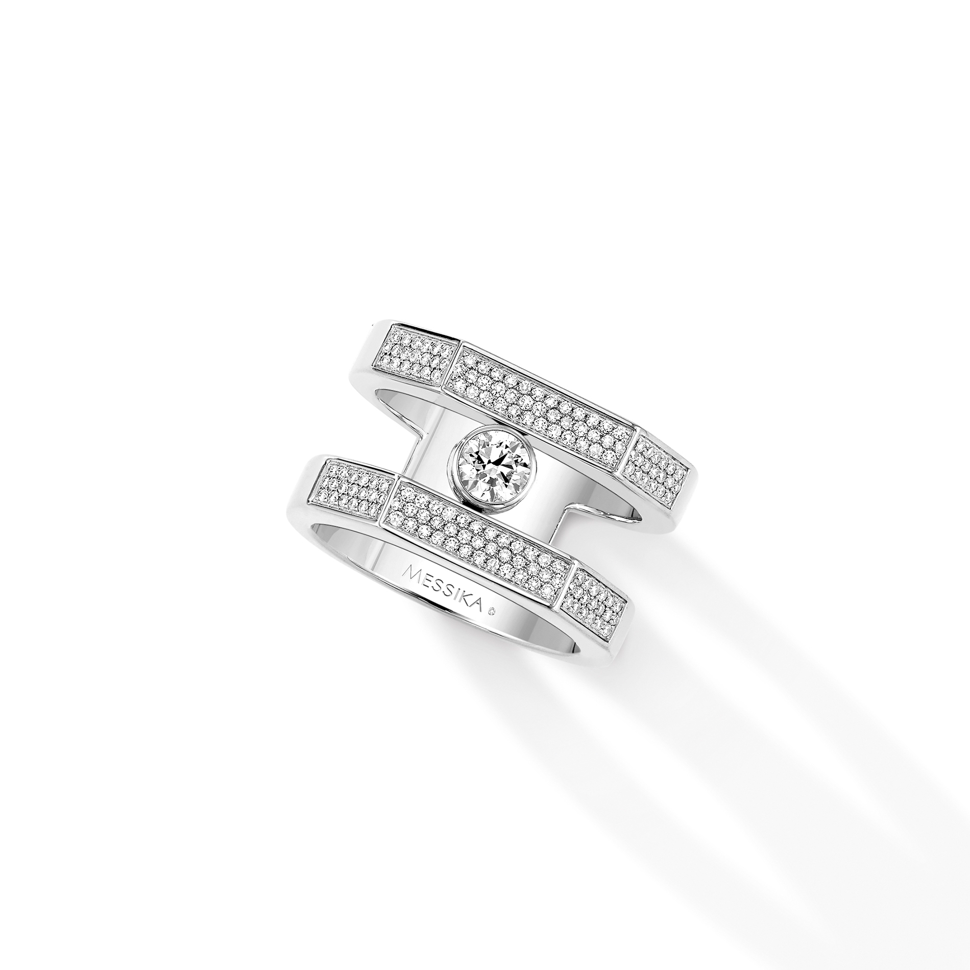 Bague Diamant Or Blanc