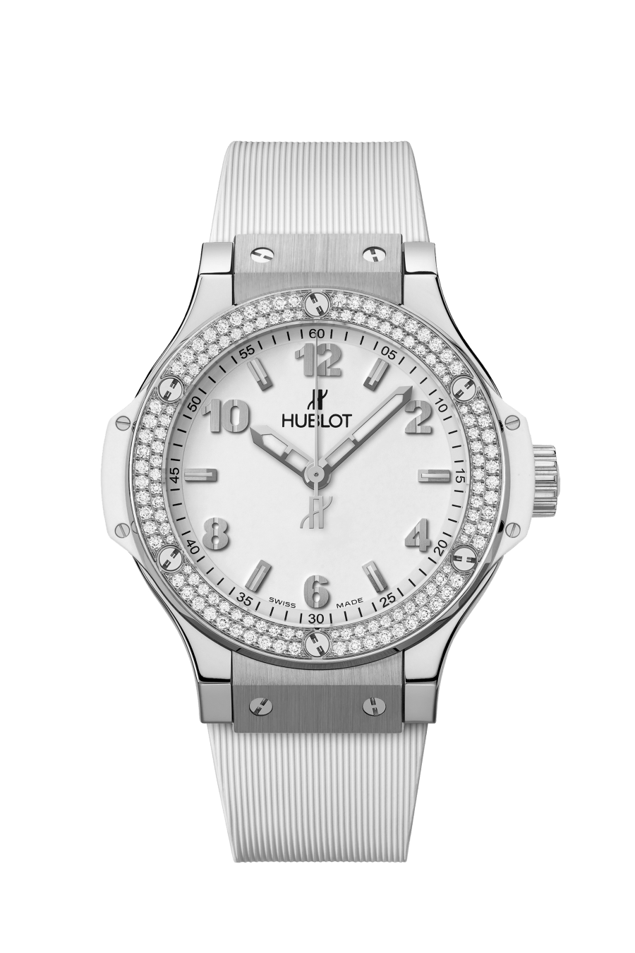 Steel White Diamonds 38MM