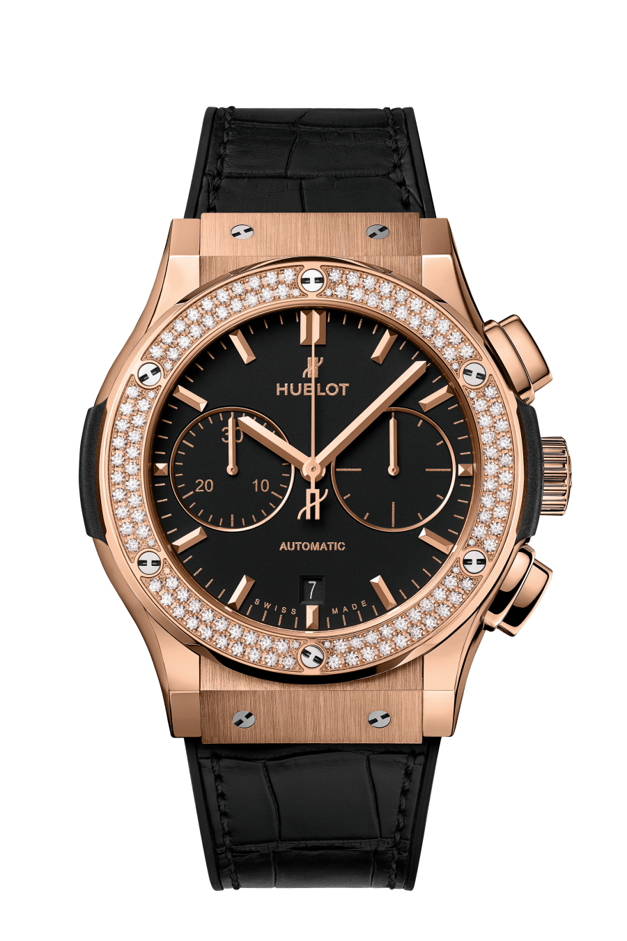 Chronograph King Gold Diamonds 45MM