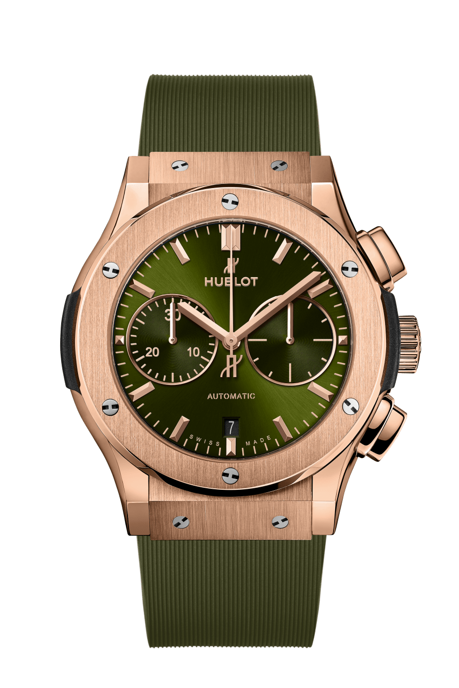 Chronograph King Gold Green 45MM