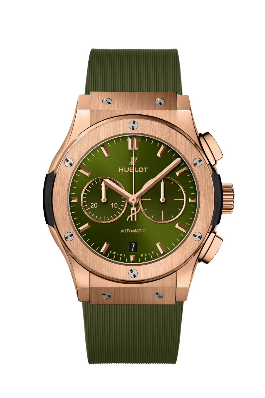 Chronograph King Gold Green 42MM