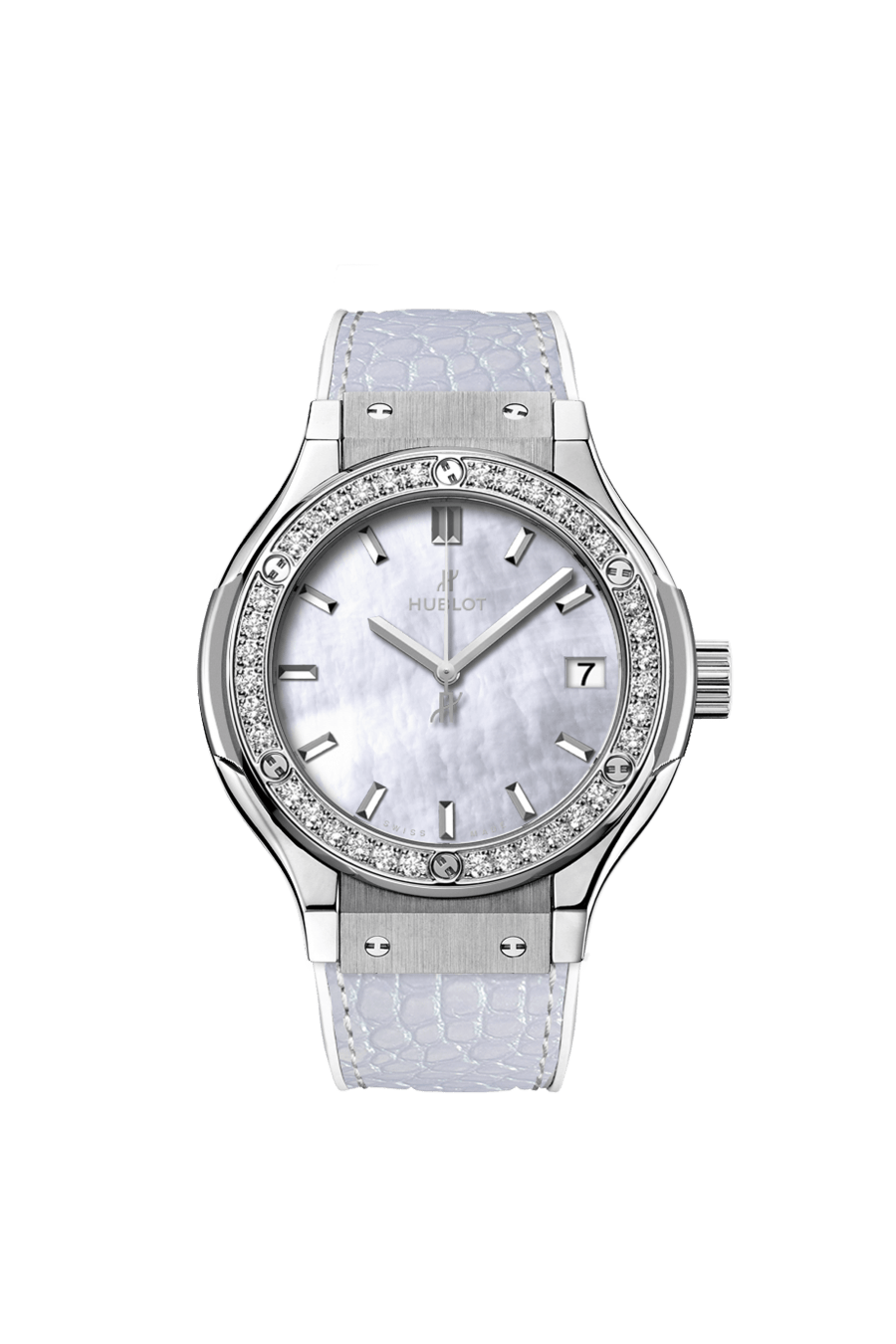 Pearl White Diamonds 33MM