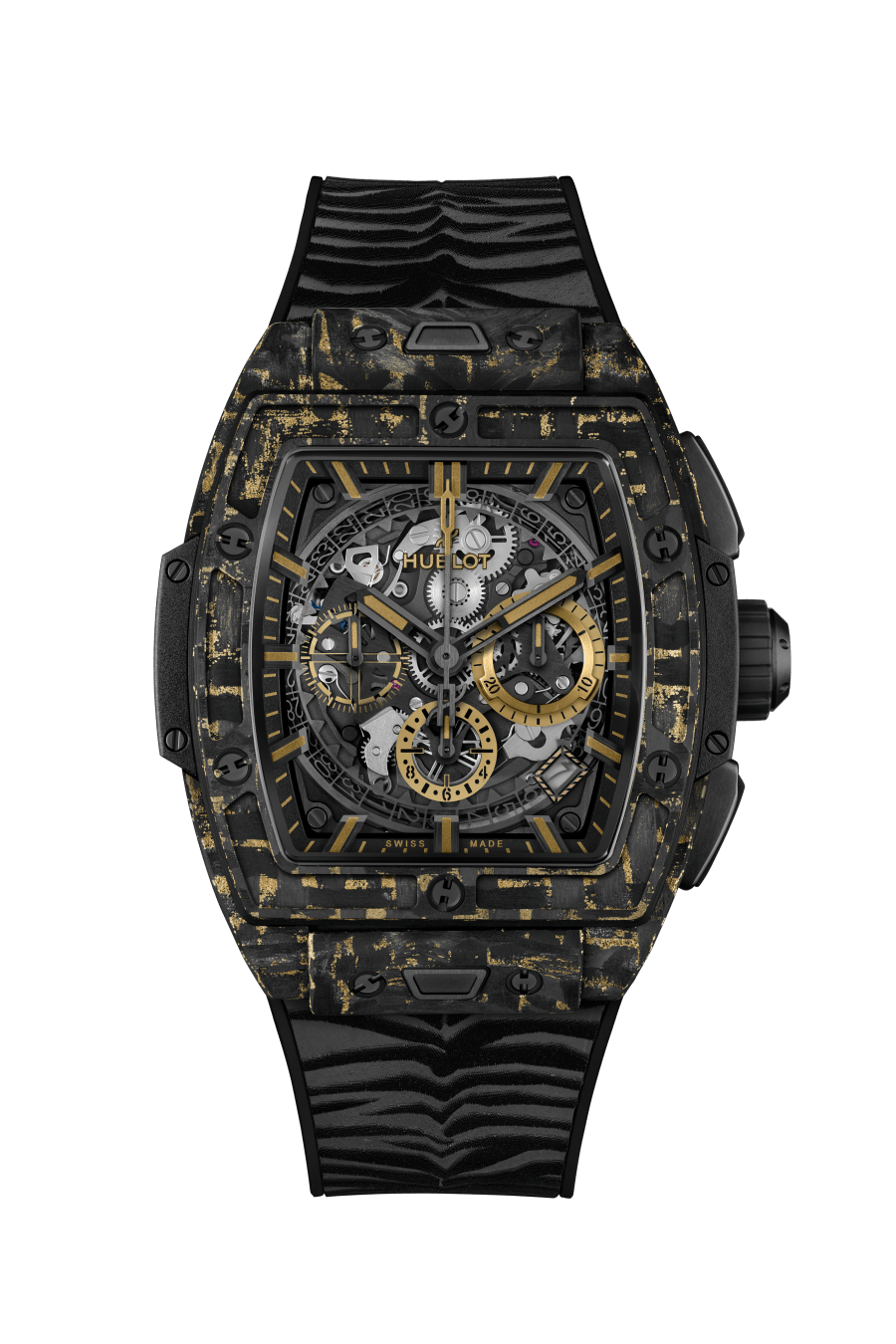 Carbon Gold Tiger 42MM