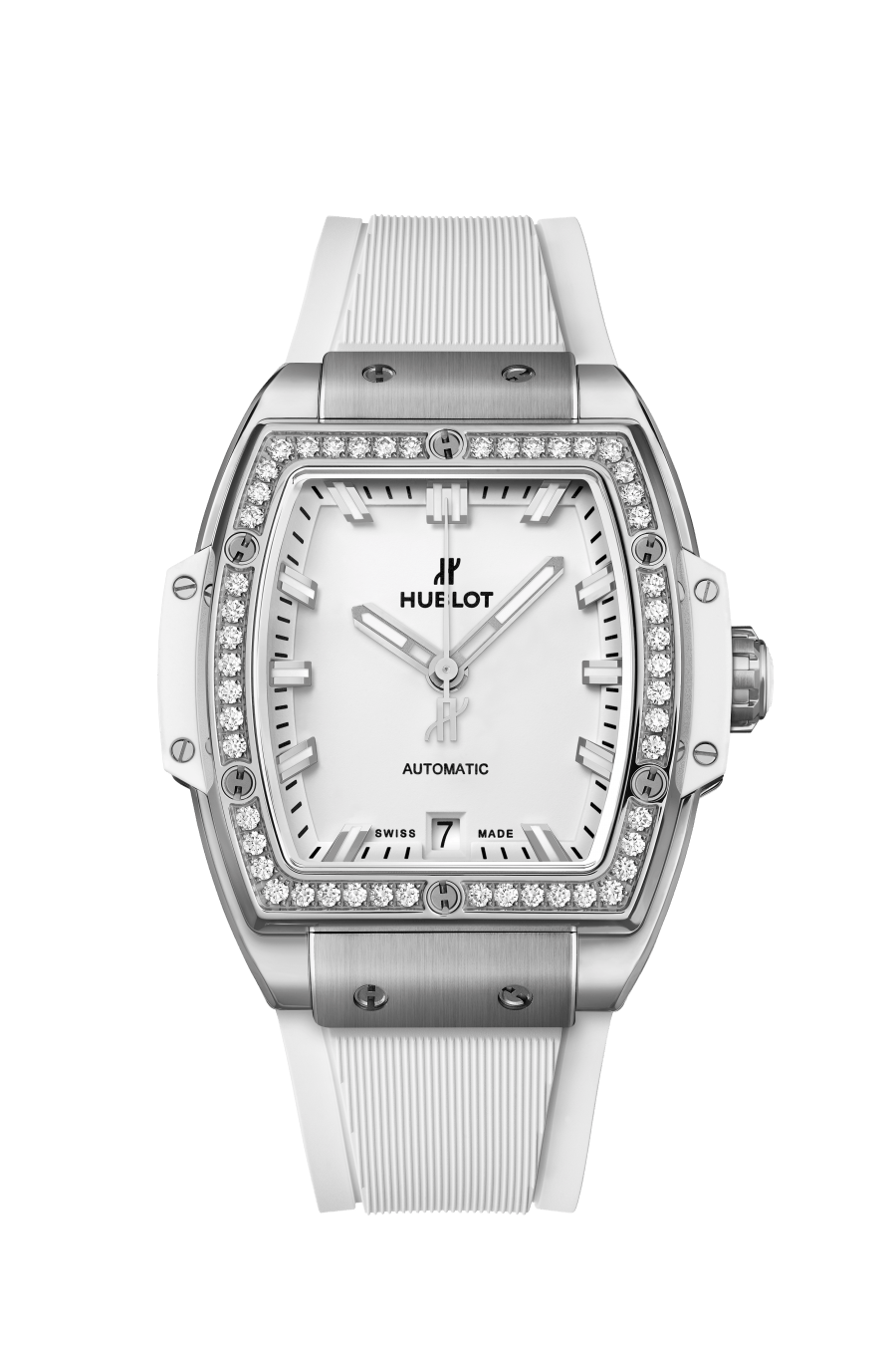 Titanium White Diamonds 39MM