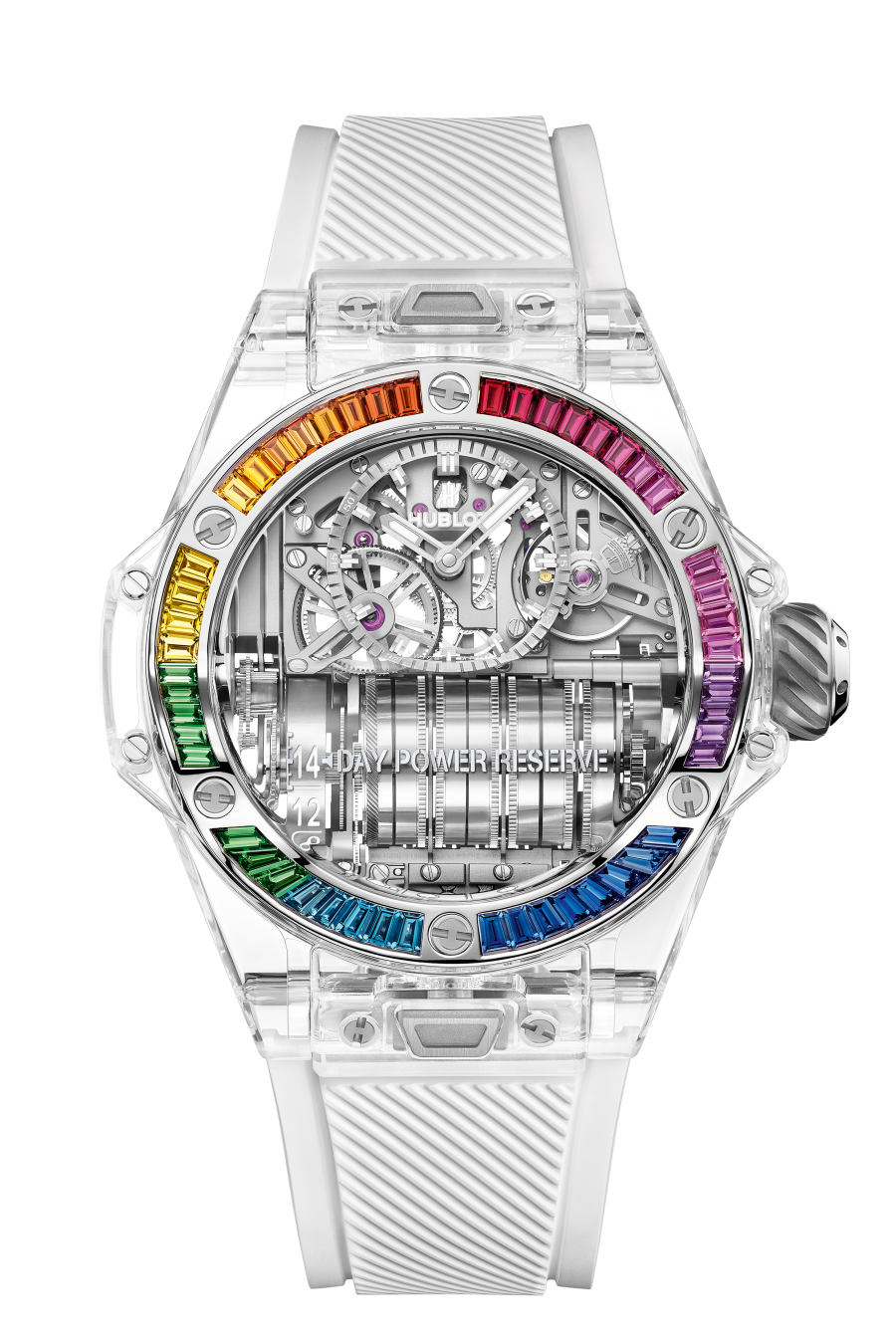 MP-11 Power Reserve 14 Days Sapphire Rainbow 45MM