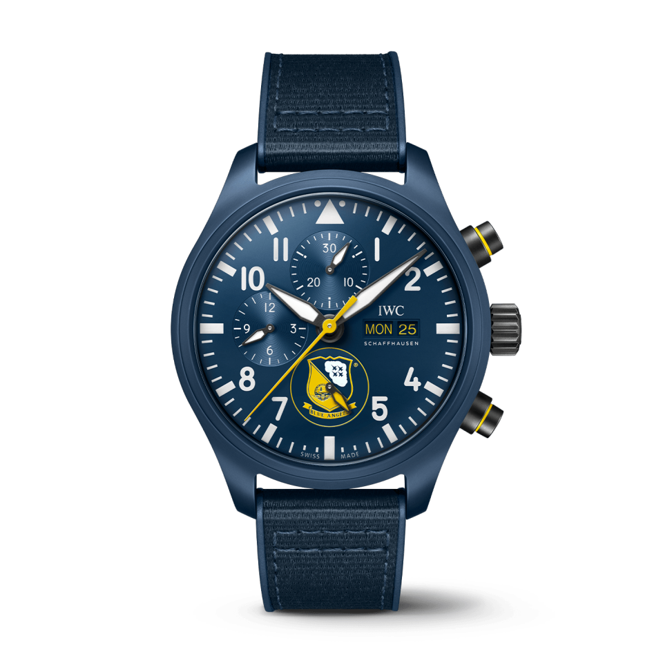 Montre d’Aviateur Chronographe Édition «Blue Angels®»