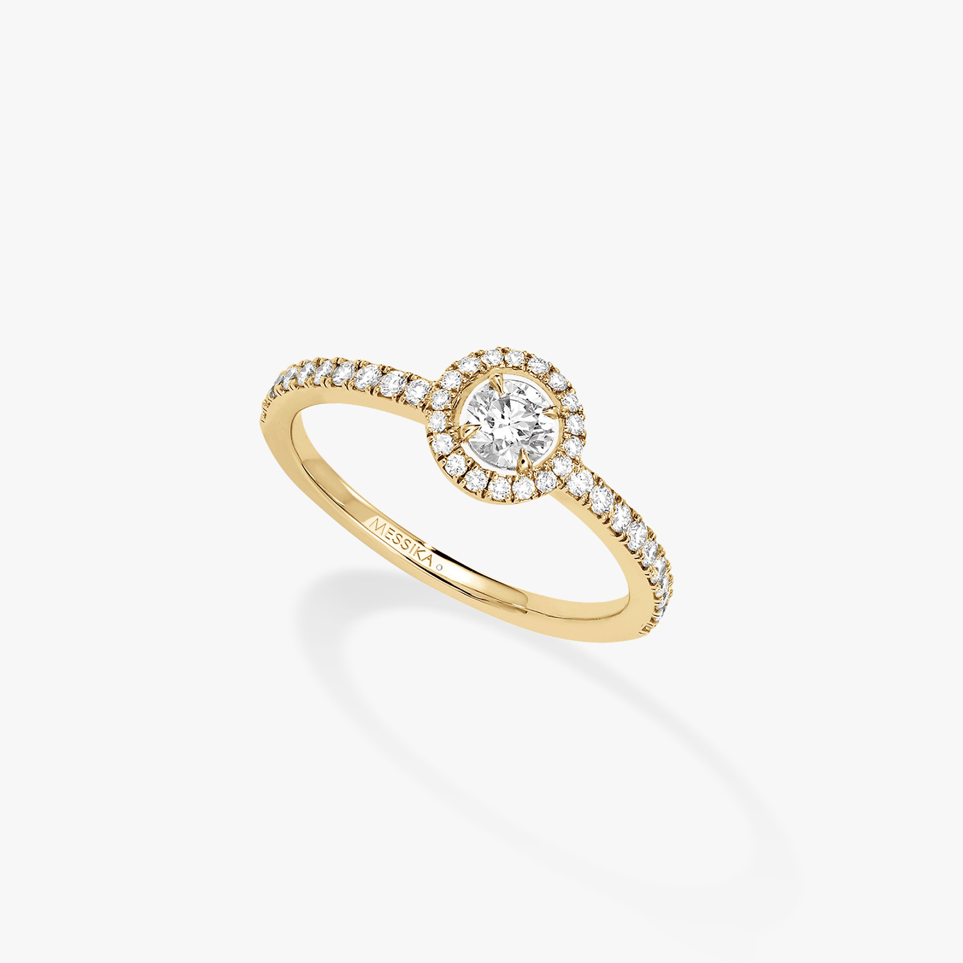 Bague Joy Diamant Rond 0,25ct Diamant Or Jaune