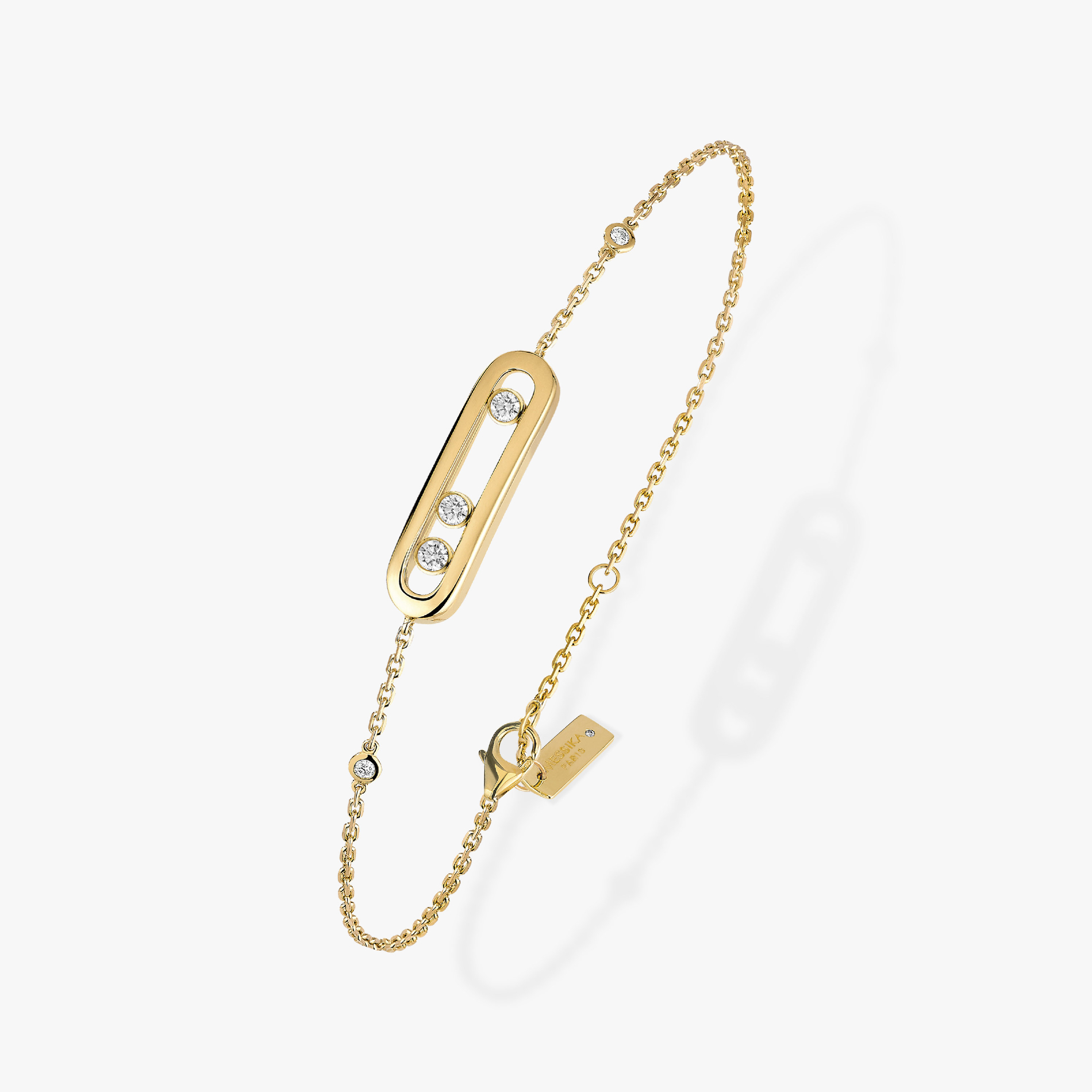 Bracelet Baby Move Diamant Or Jaune