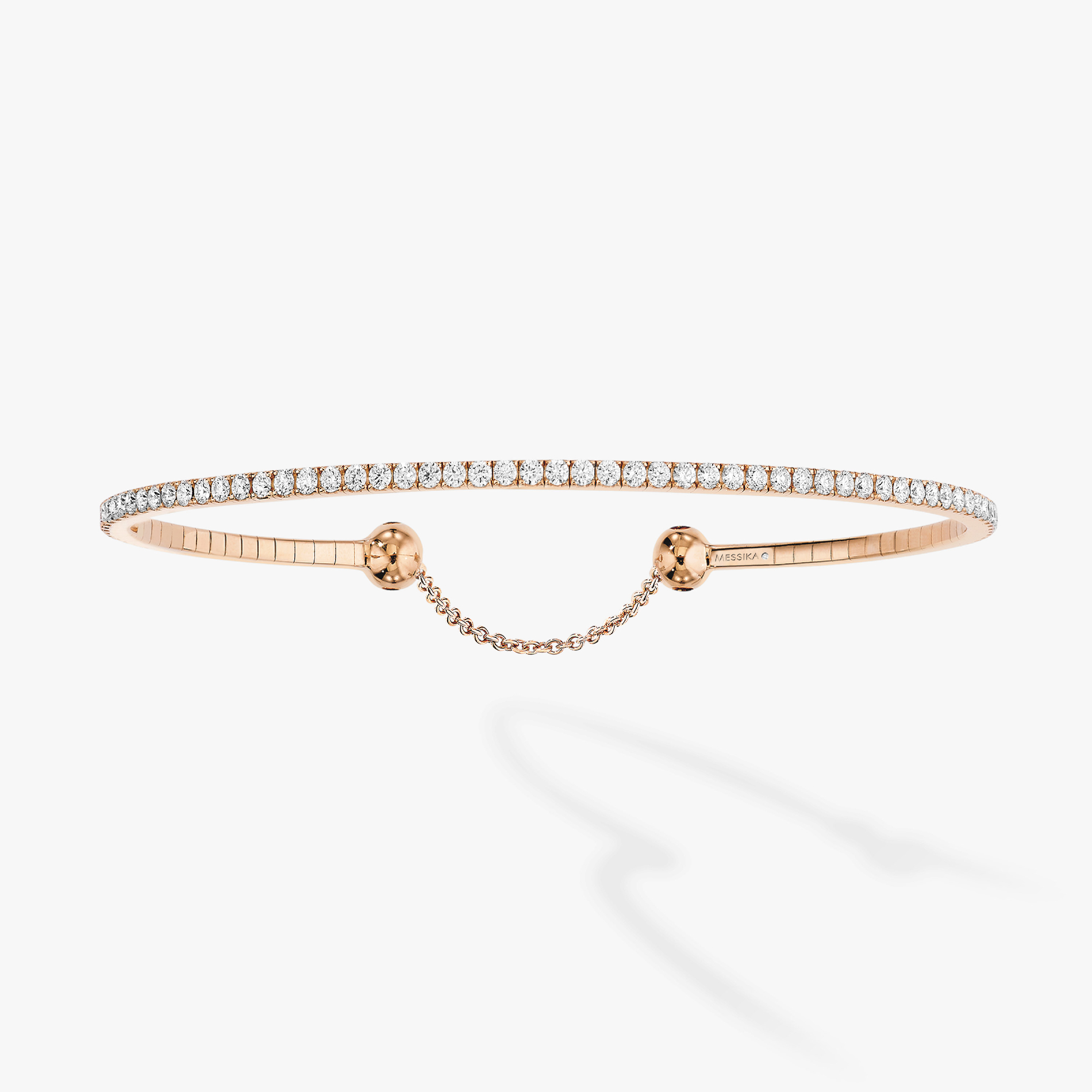 Bracelet Skinny 1,6ct Diamant Or Rose