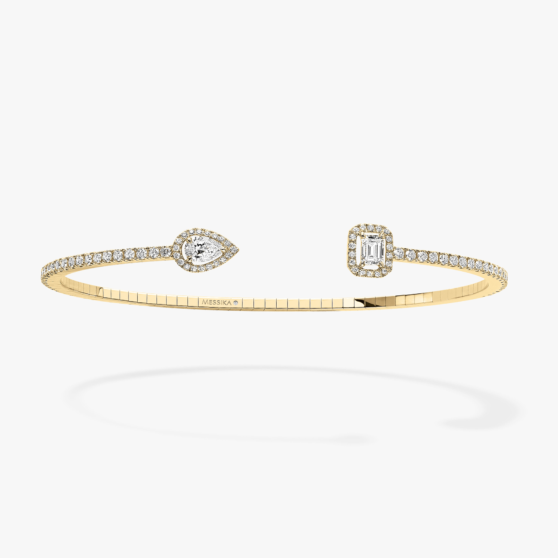 Bracelet My Twin Skinny 0,15ct Diamant Or Jaune