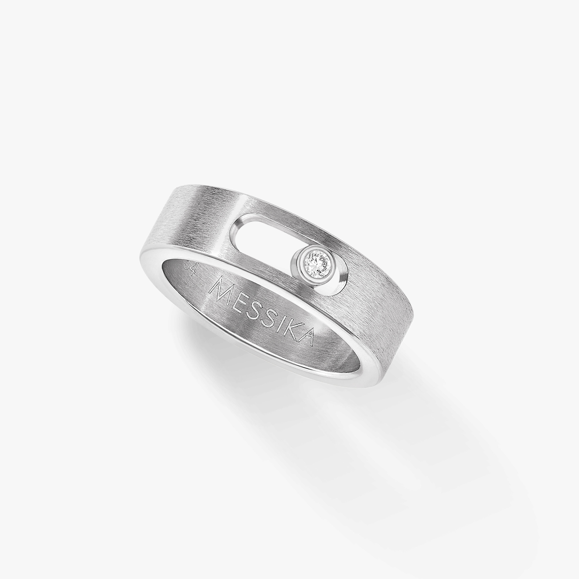 Bague Move Titanium PM Diamant Titane Naturel