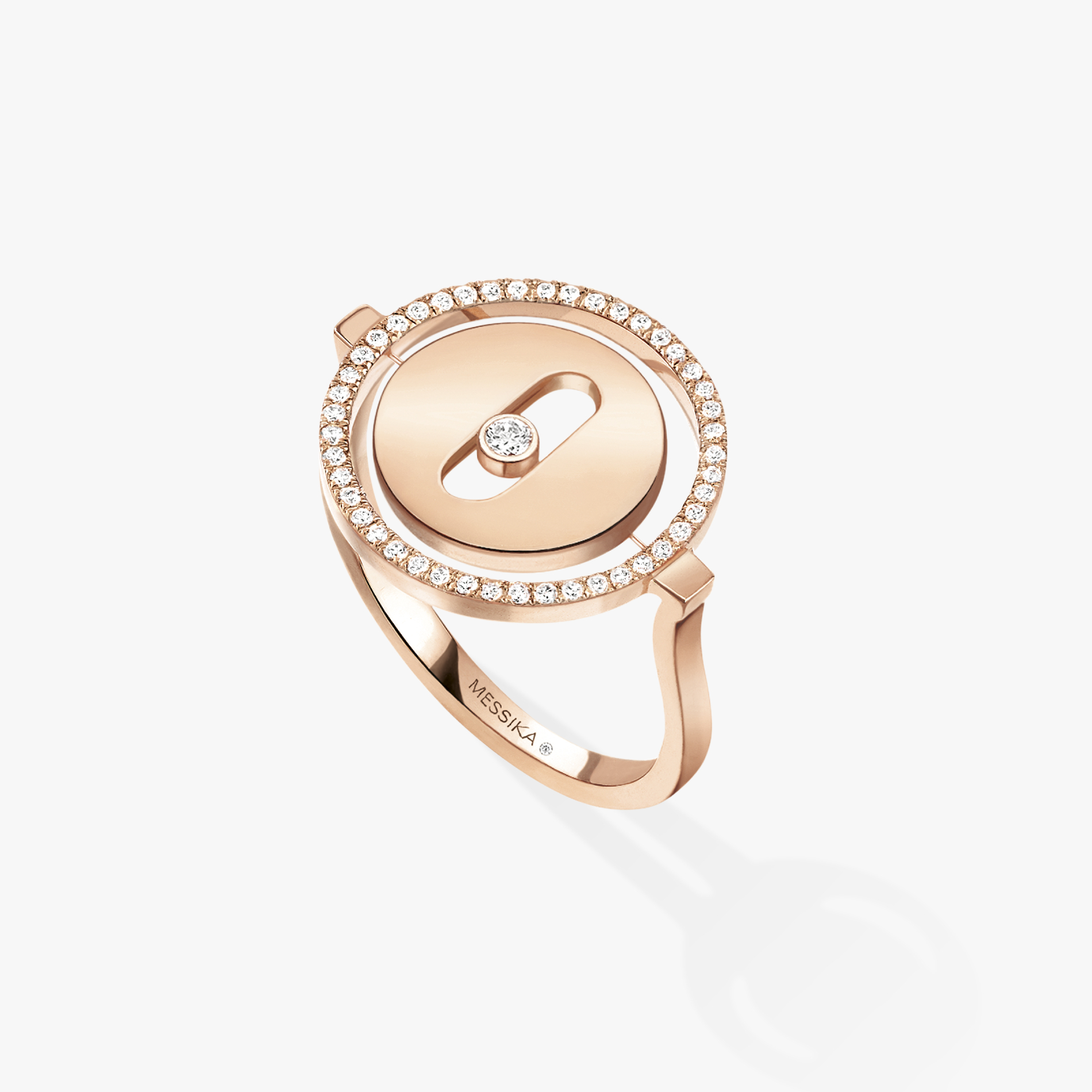 Bague Lucky Move PM Diamant Or Rose