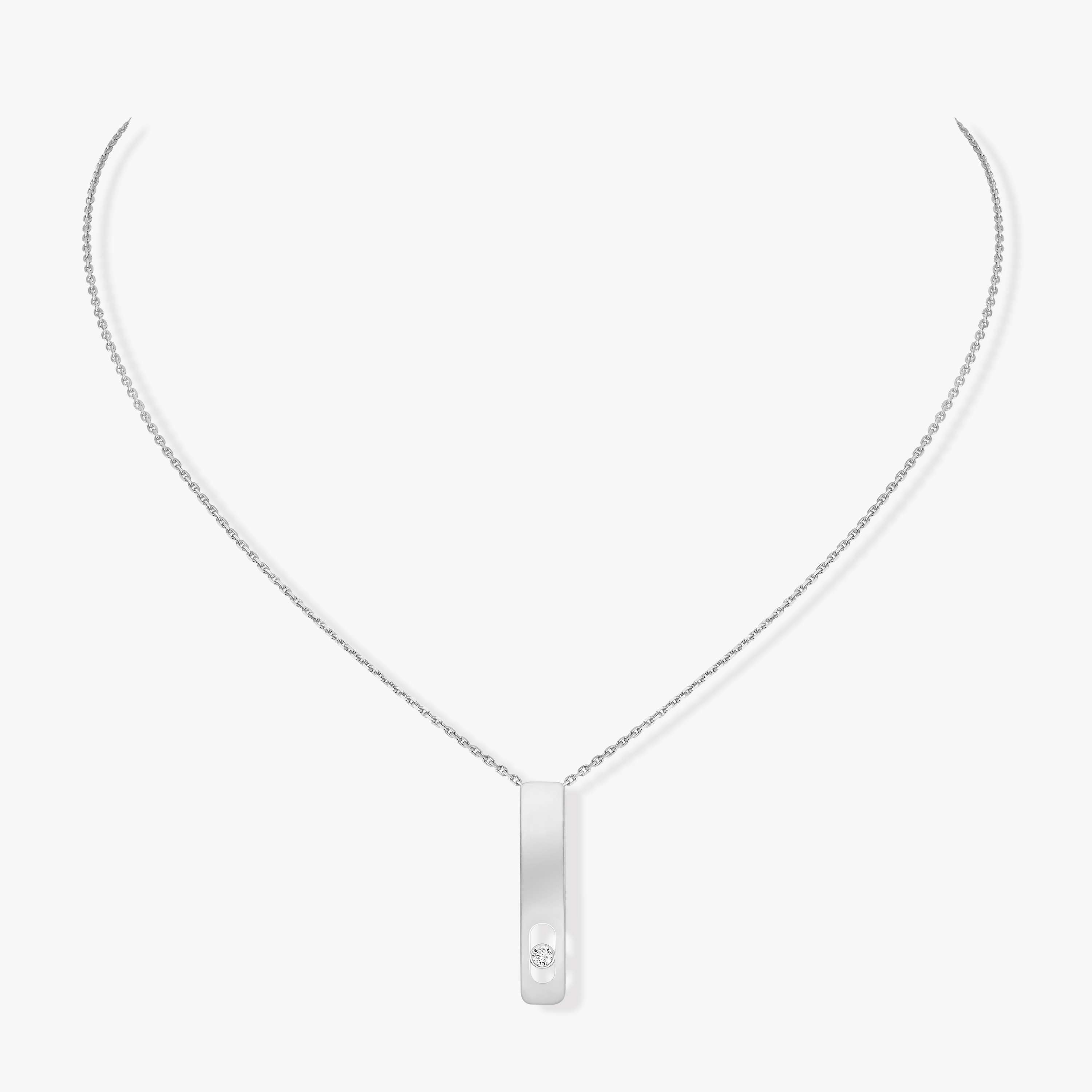 Collier My First Diamond Diamant Or Blanc My First Diamond Référence :  07498-WG -2