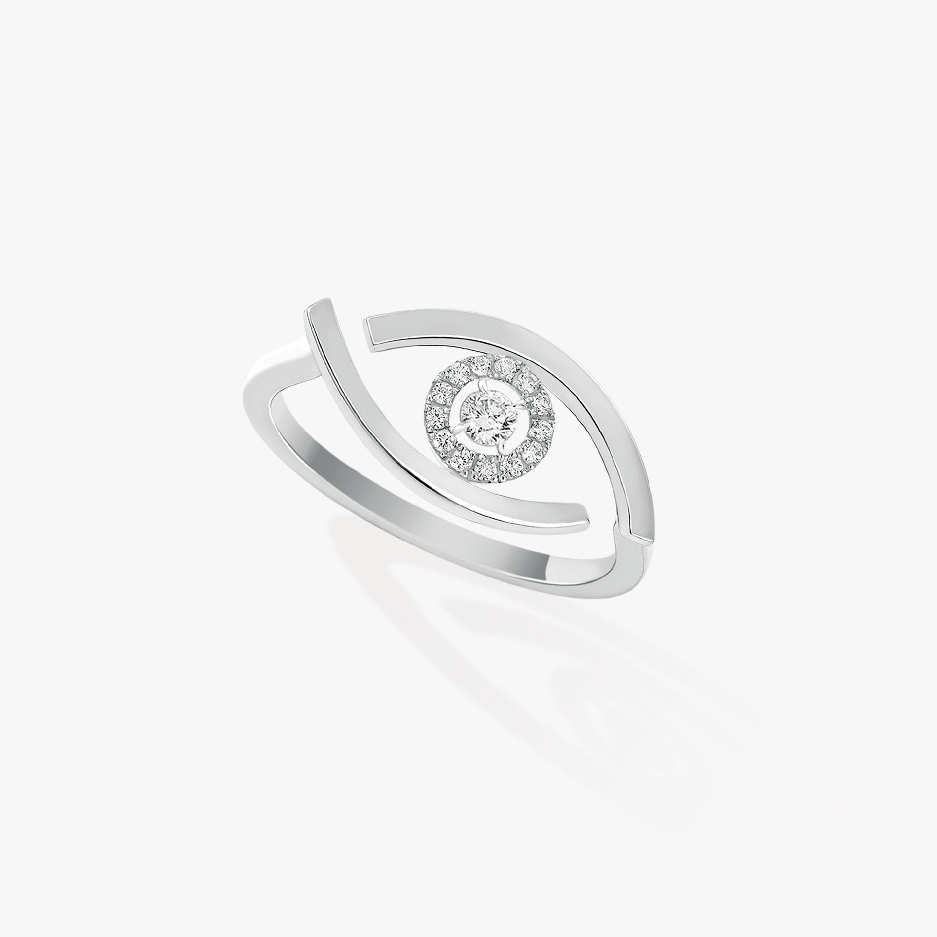 Bague Lucky Eye Diamant Or Blanc