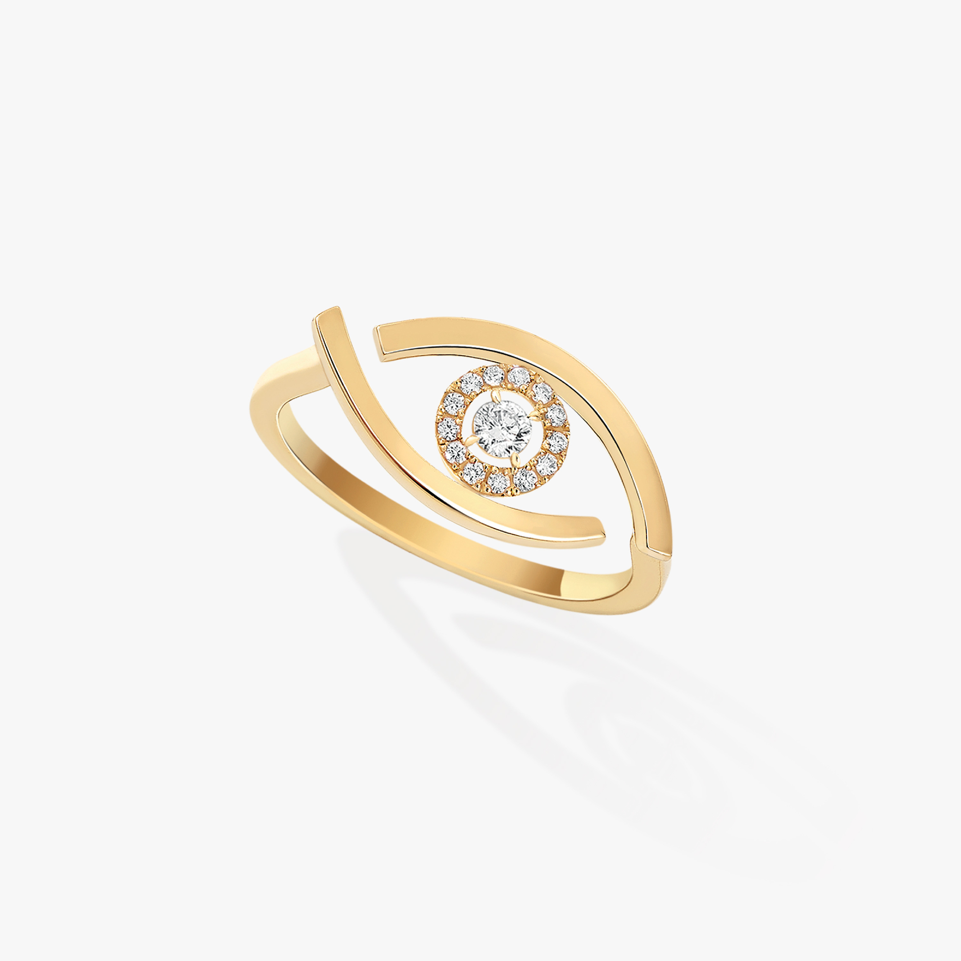 Bague Lucky Eye Diamant Or Jaune