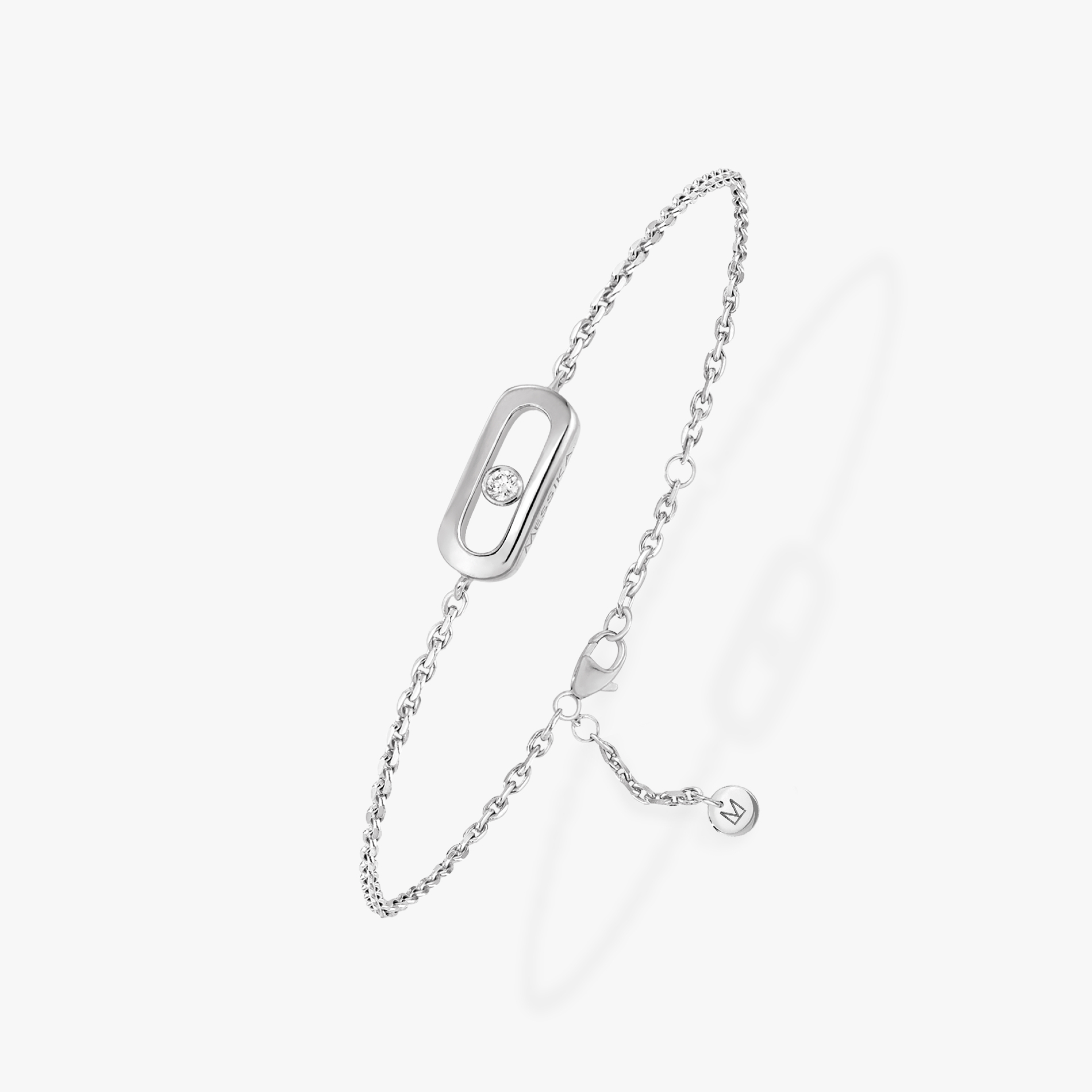 Bracelet Messika CARE(S) diamant or blanc