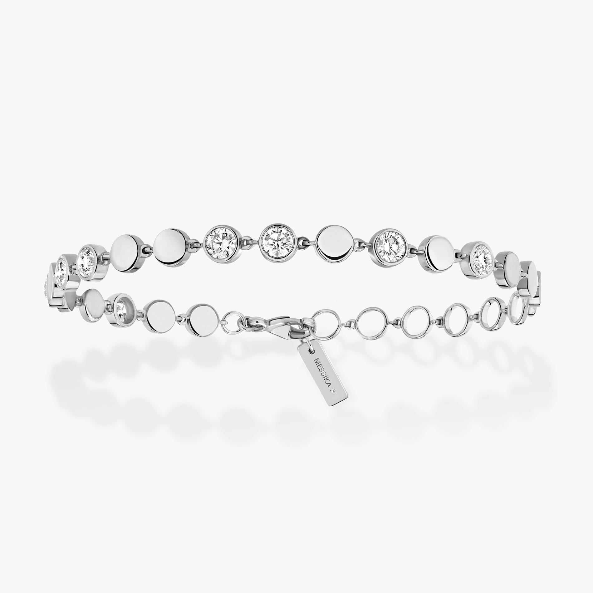 Bracelet Diamant or blanc D-Vibes mm