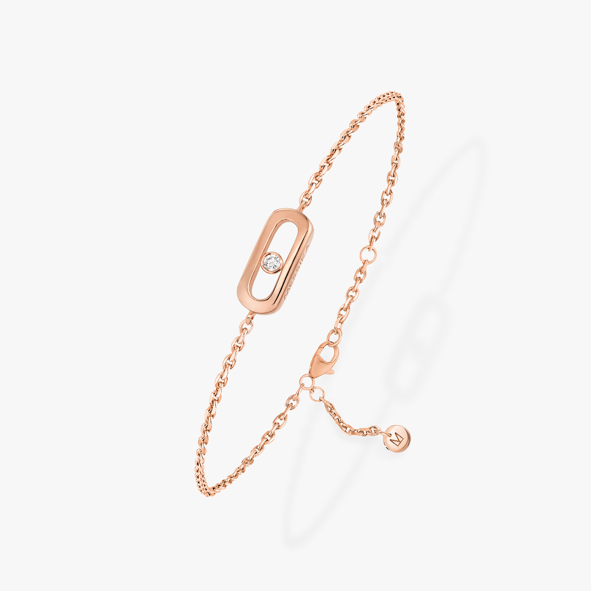 Bracelet Messika CARE(S) Enfant Diamant Or Rose