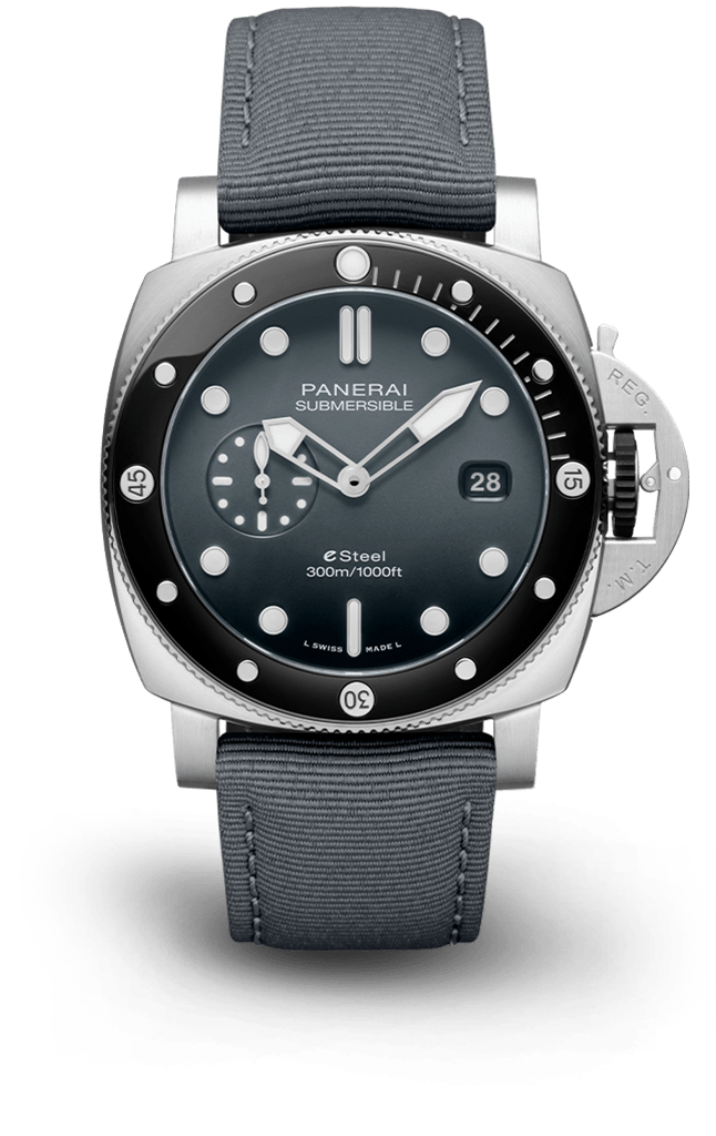 Submersible QuarantaQuattro eSteel™ Grigio Roccia