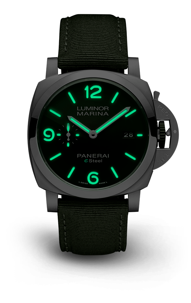 Luminor Marina eSteel™ Verde Smeraldo LUMINOR Référence :  PAM01356 -3