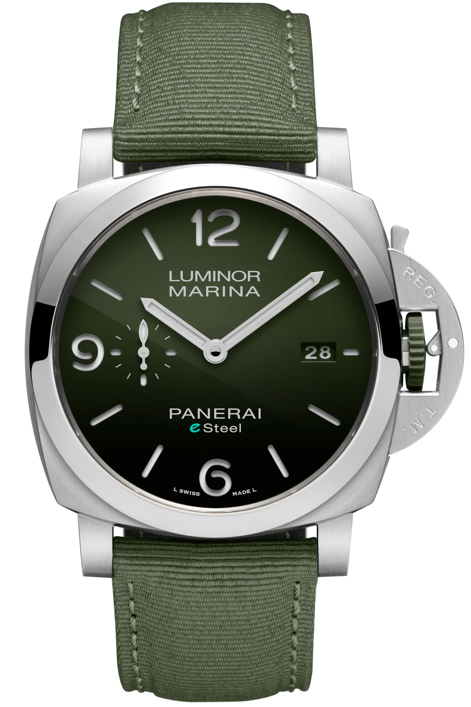 Luminor Marina eSteel™ Verde Smeraldo LUMINOR Référence :  PAM01356 -5