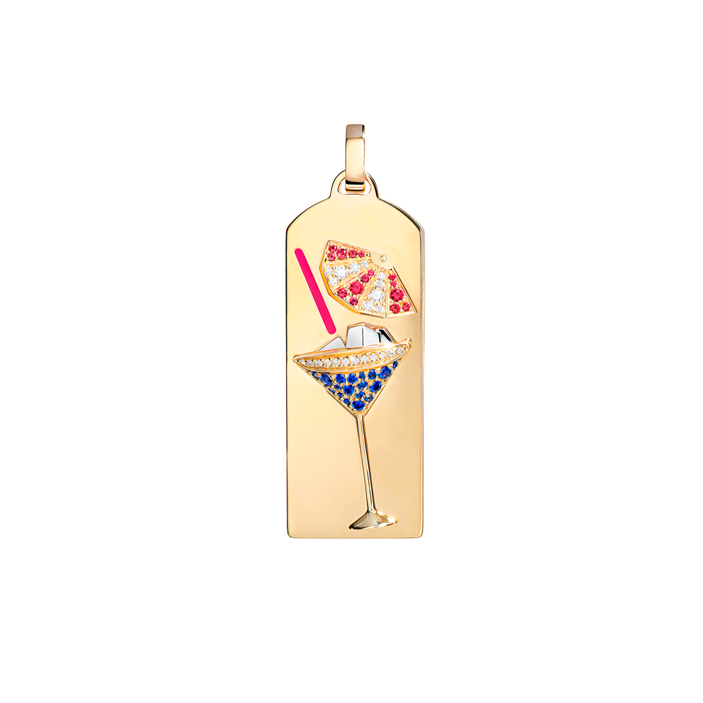 Pendentif Riviera cocktail