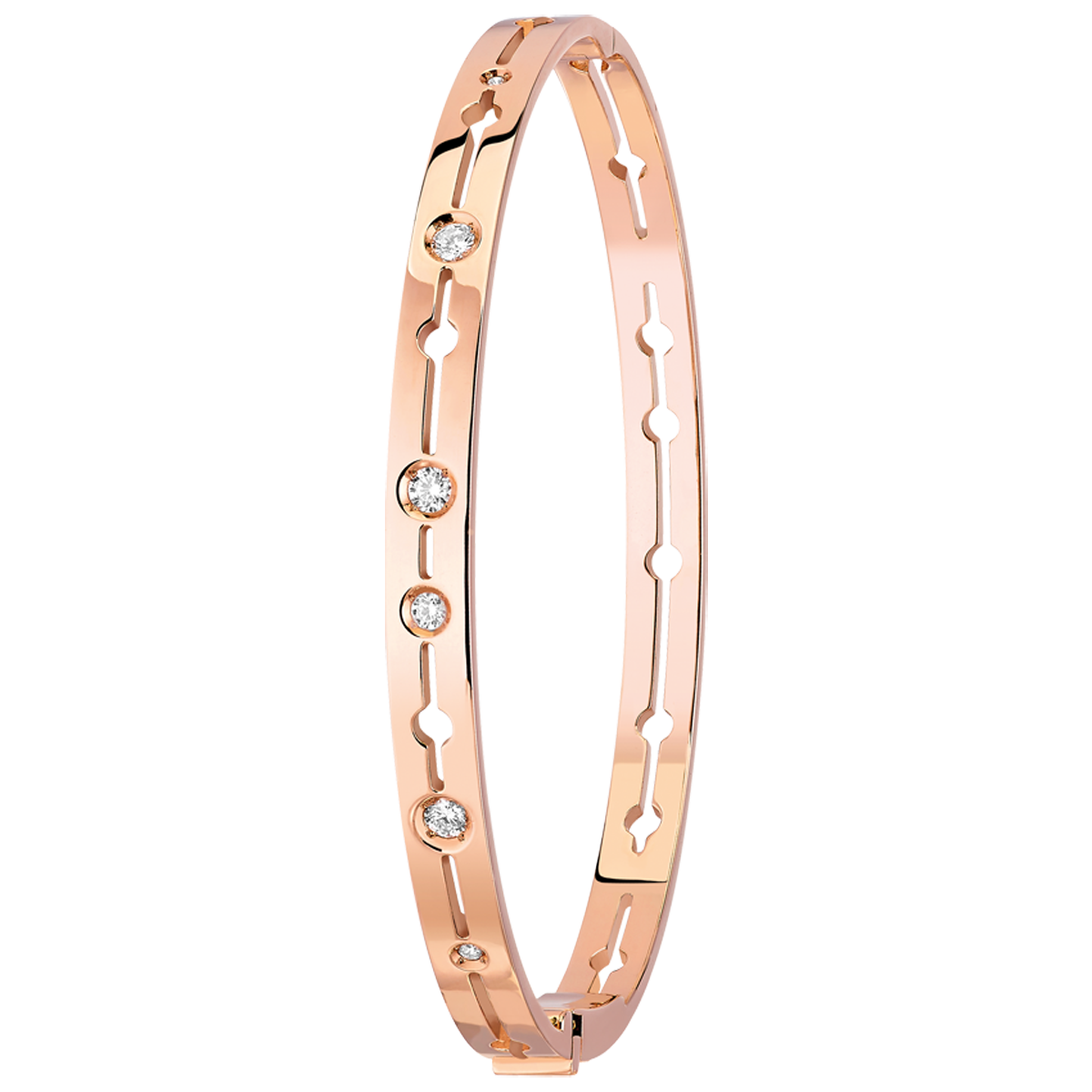 Bracelet Pulse dinh van or rose et diamants