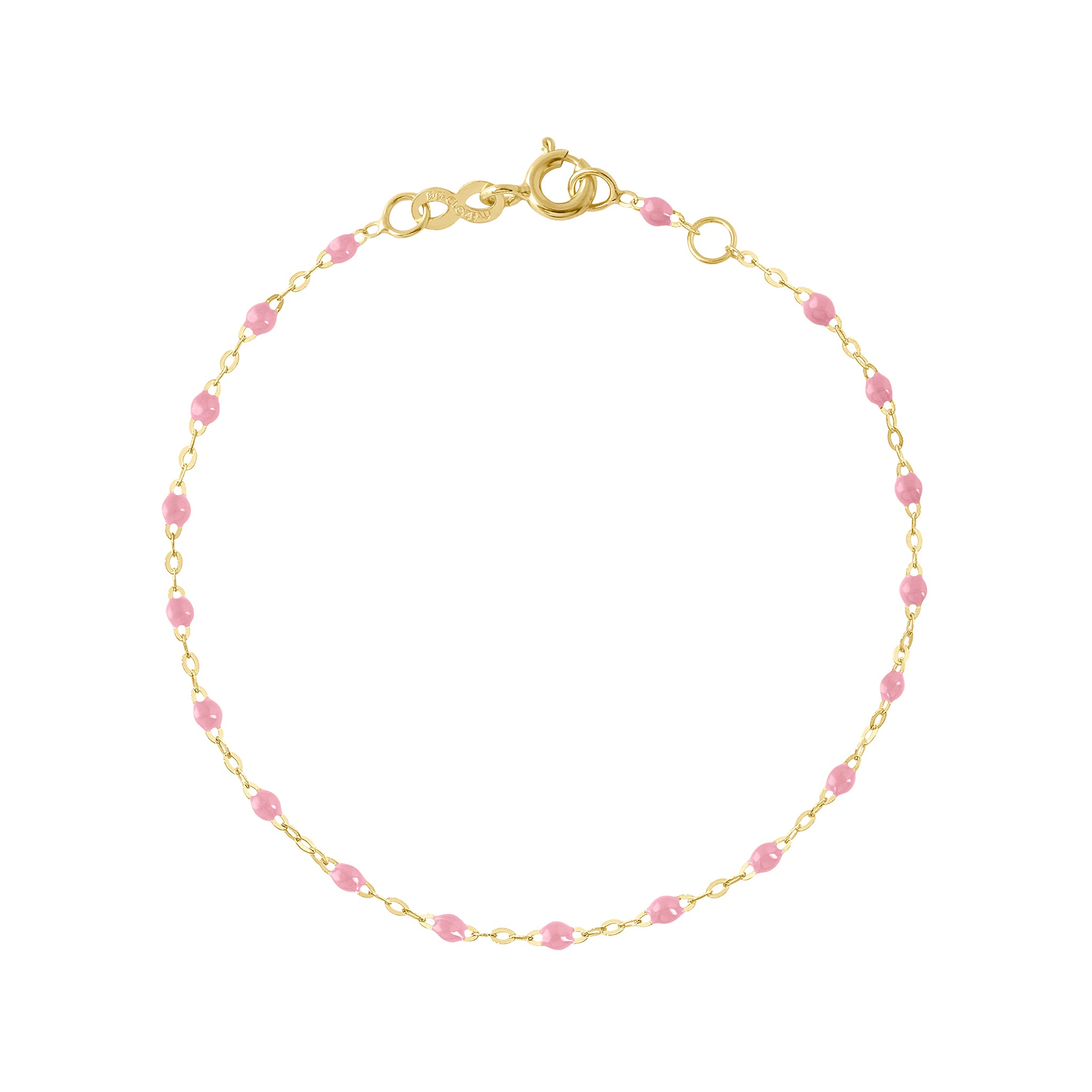 Bracelet fuchsia Classique Gigi, or jaune, 17 cm classique gigi Référence :  b3gi001j0917xx -1