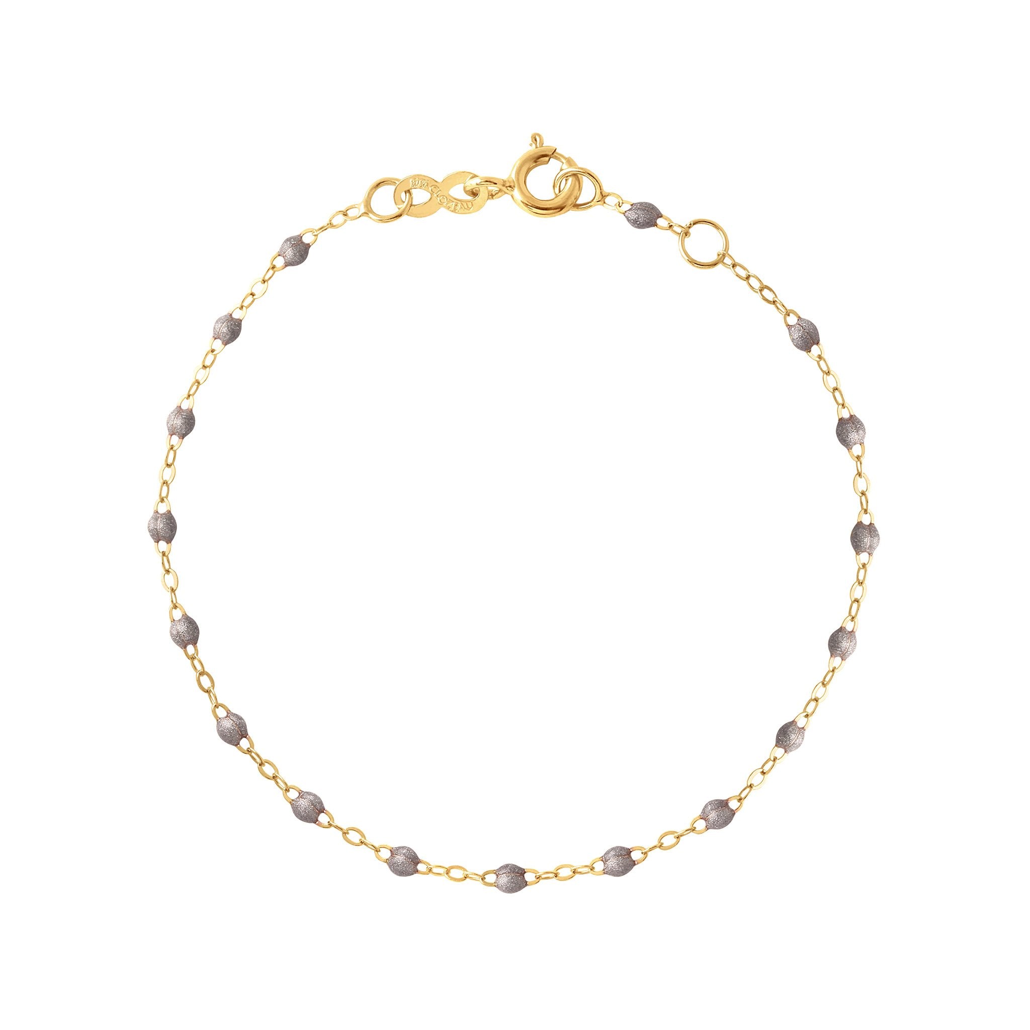 Bracelet argent Classique Gigi, or jaune, 17 cm classique gigi Référence :  b3gi001j1617xx -1