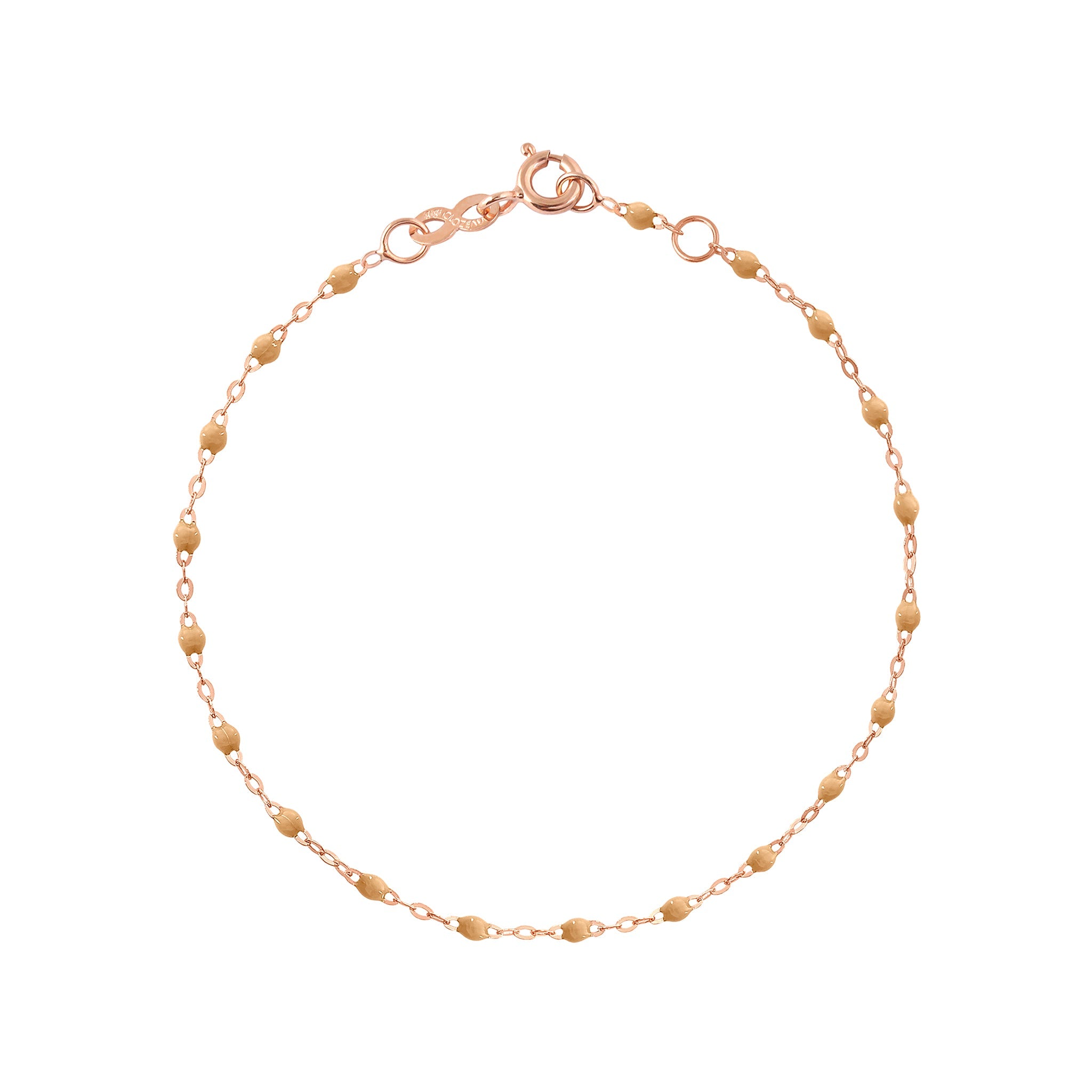 Bracelet nude Classique Gigi, or rose, 19 cm