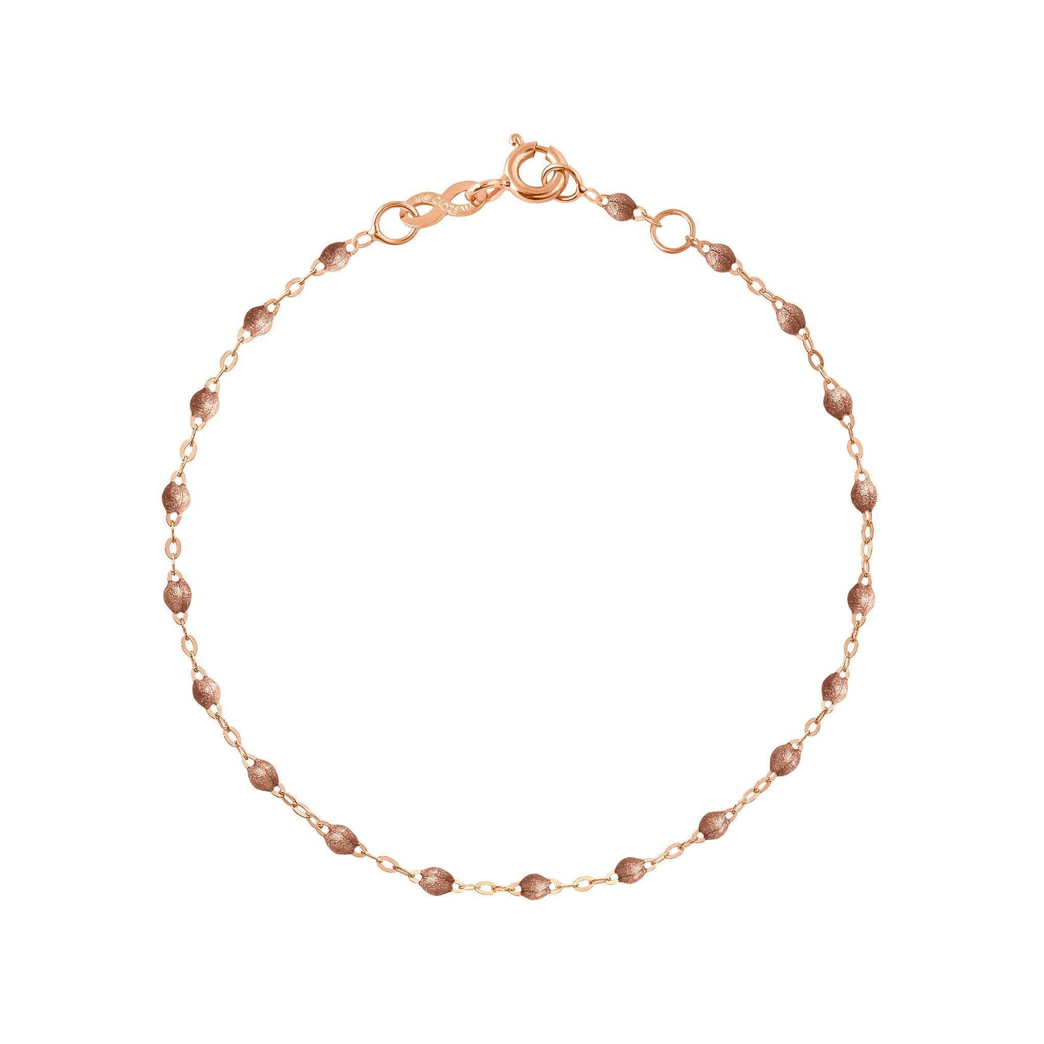 Bracelet cuivre Classique Gigi, or rose, 19 cm