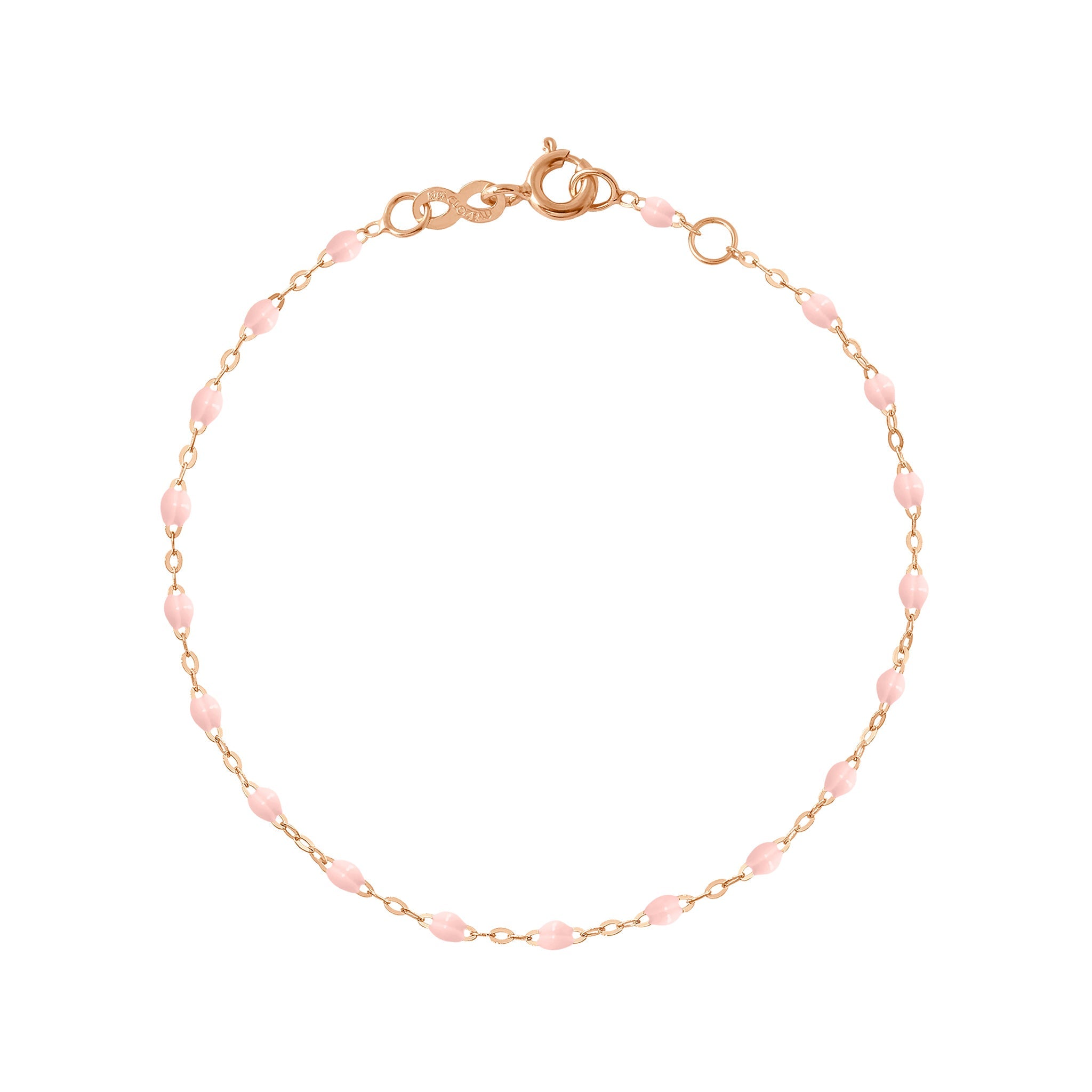 Bracelet bébé rose bébé Classique Gigi, or rose, 13 cm