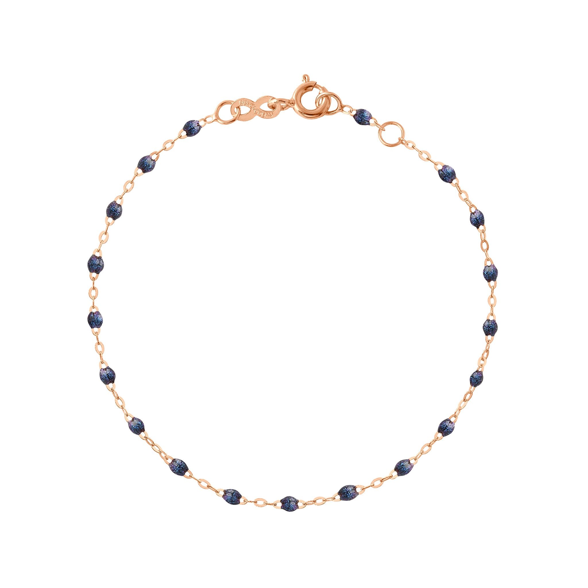 Bracelet nuit Classique Gigi, or rose, 17 cm