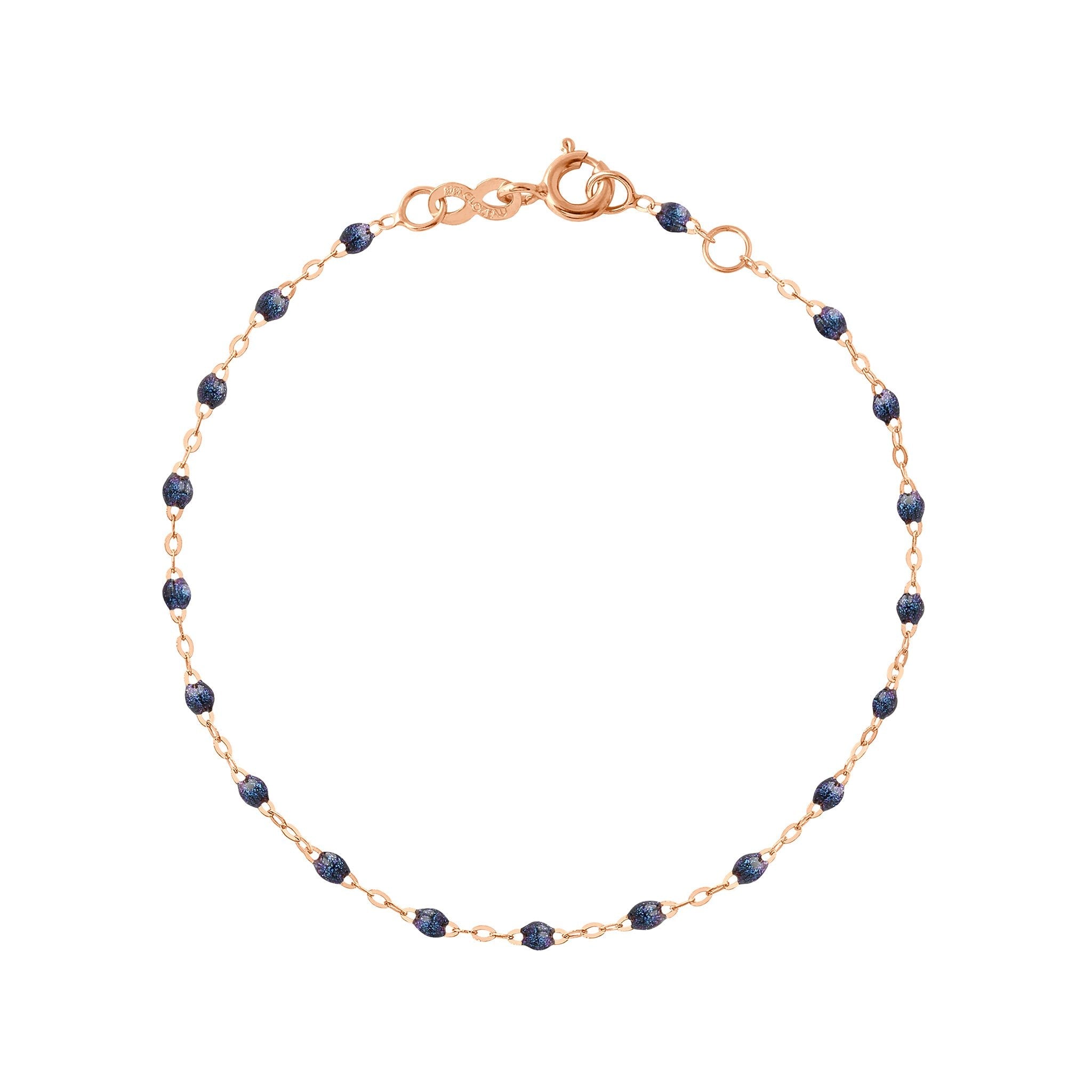 Bracelet nuit Classique Gigi, or rose, 19 cm