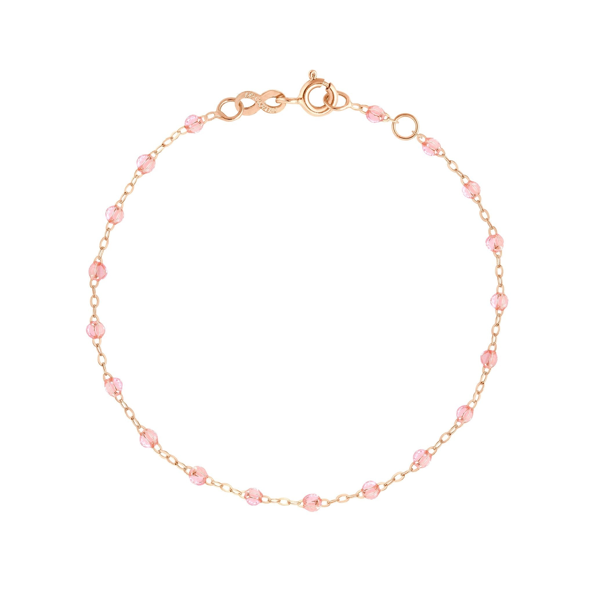 Bracelet rosée Classique Gigi, or rose, 19 cm