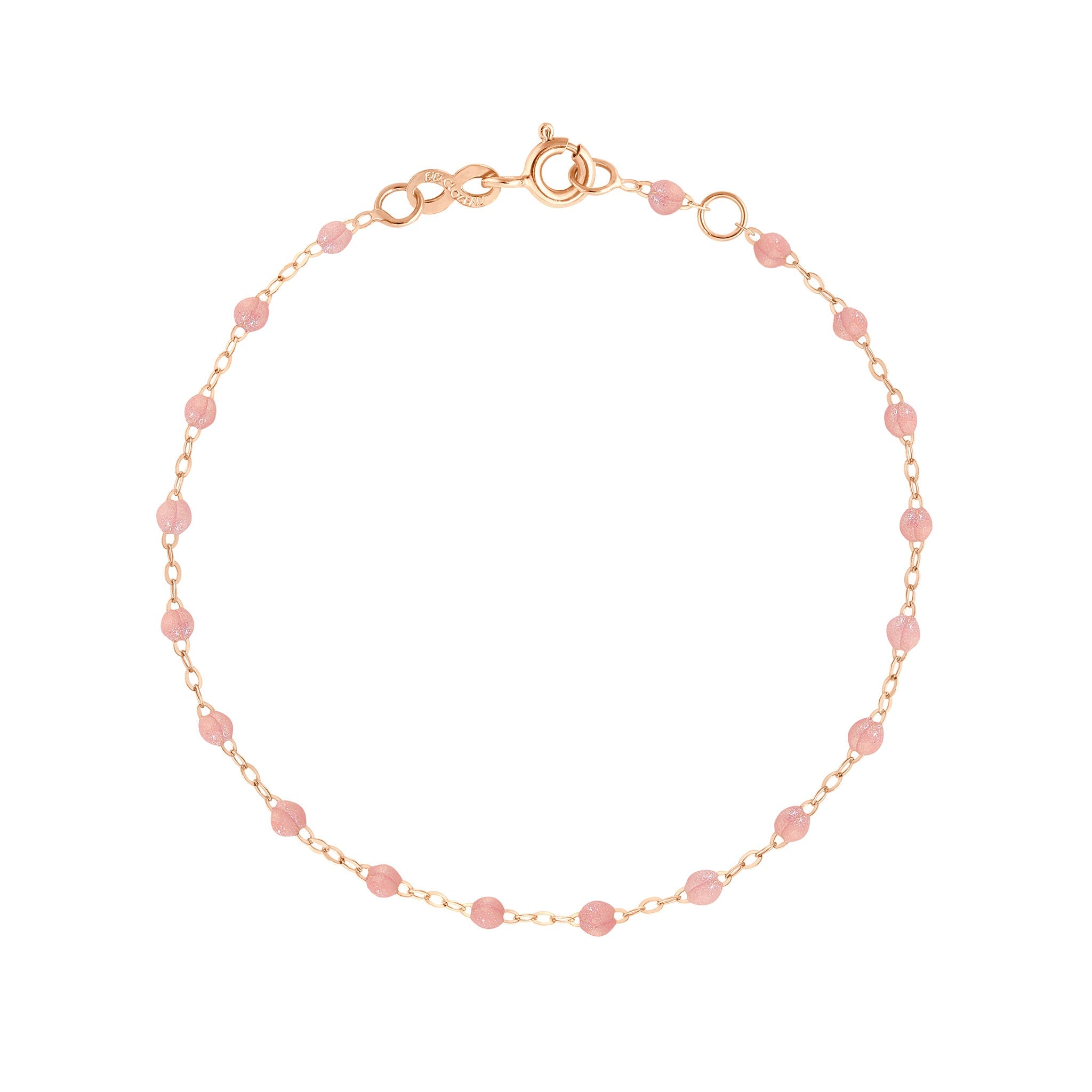 Bracelet blush Classique Gigi, or rose, 15 cm